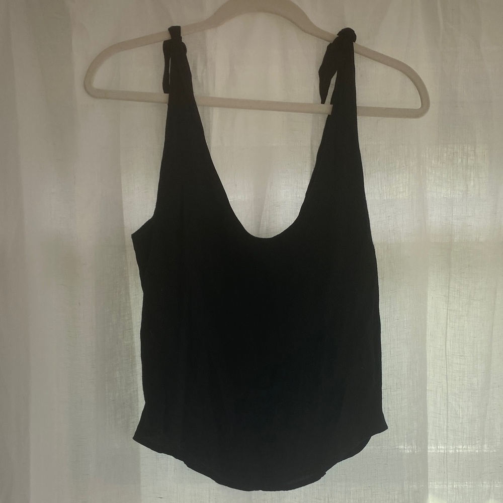 Reformation Black Sleeveless Women's Top